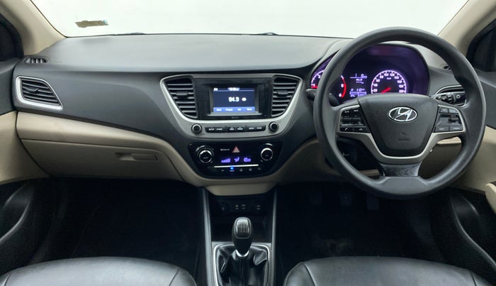 2017 Hyundai Verna 1.6 EX CRDI, Diesel, Manual, 91,613 km, Dashboard