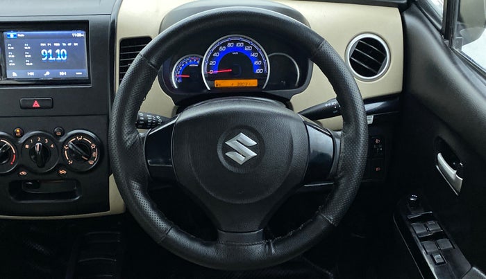 2018 Maruti Wagon R 1.0 VXI, Petrol, Manual, 38,304 km, Steering Wheel Close Up