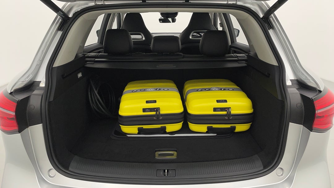 Boot Inside View with Luggage