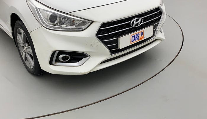 2019 Hyundai Verna 1.6 VTVT SX, Petrol, Manual, 49,501 km, Front bumper - Paint has minor damage