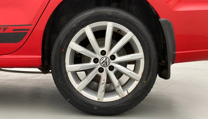 2018 Volkswagen Vento 1.2 TSI HIGHLINE PLUS AT, Petrol, Automatic, 84,790 km, Left Rear Wheel