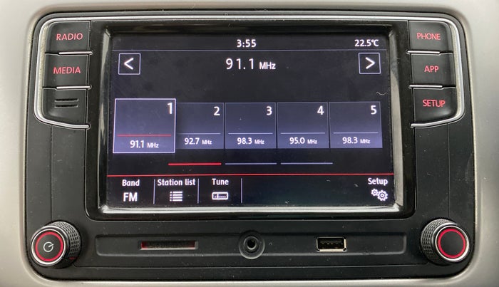 2018 Volkswagen Vento 1.2 TSI HIGHLINE PLUS AT, Petrol, Automatic, 84,790 km, Infotainment System