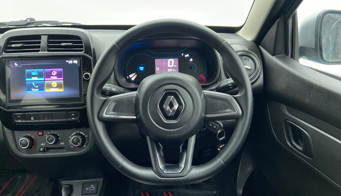 2022 Renault Kwid 1.0 RXT AT, Petrol, Automatic, 3,303 km, Steering Wheel Close Up