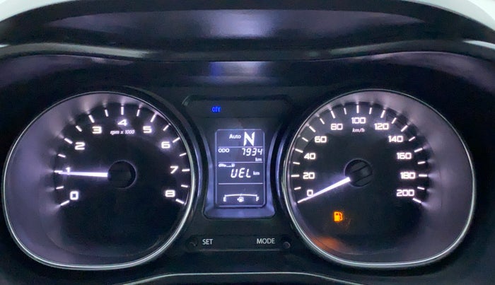 2019 Tata NEXON XZA + 1.2 PETROL A/T, Petrol, Automatic, Odometer Image