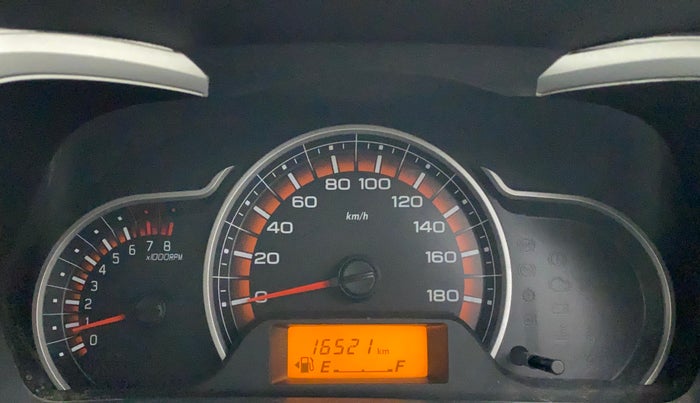 2016 Maruti Alto K10 VXI, Petrol, Manual, 16,519 km, Odometer Image