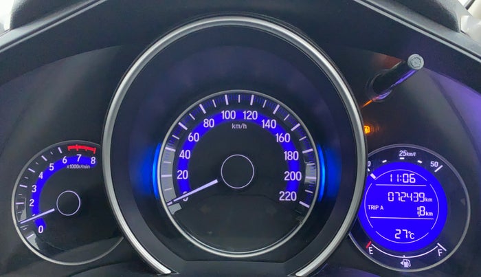 2016 Honda Jazz 1.2 VX I-VTECH, Petrol, Manual, 72,645 km, Odometer Image