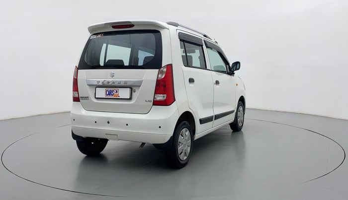 2018 Maruti Wagon R 1.0 LXI CNG, CNG, Manual, 74,452 km, Right Back Diagonal