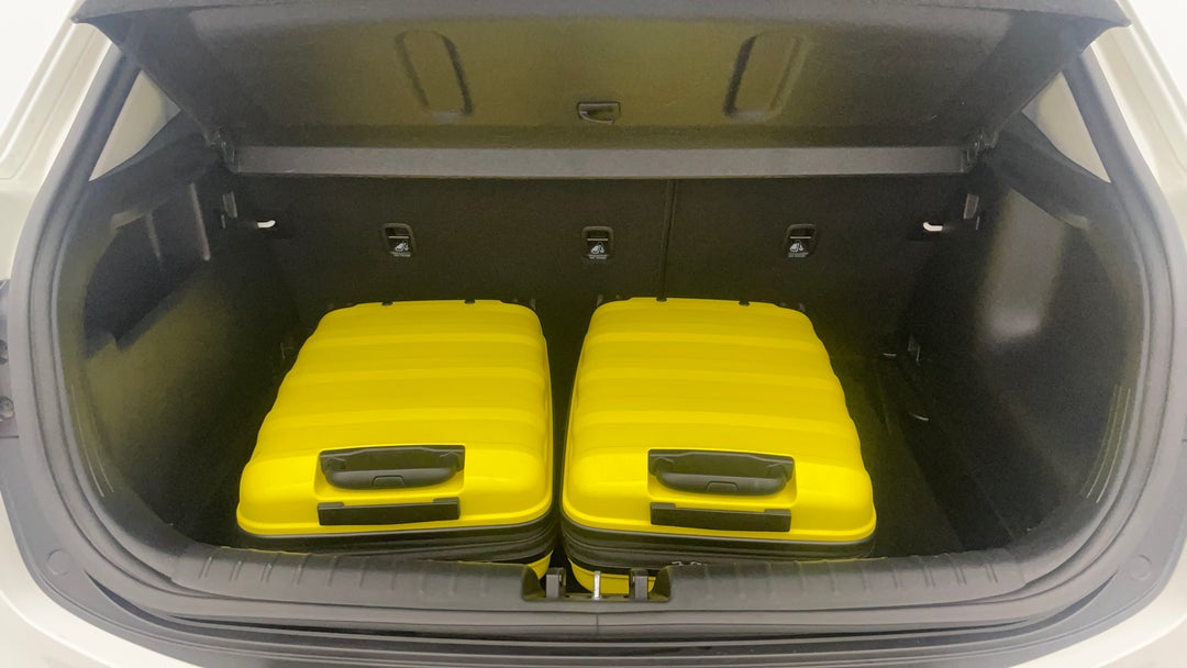 Boot Inside View with Luggage