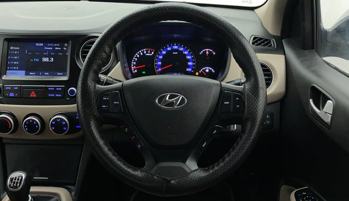 2019 Hyundai Xcent SX 1.2, Petrol, Manual, 26,842 km, Steering Wheel Close Up