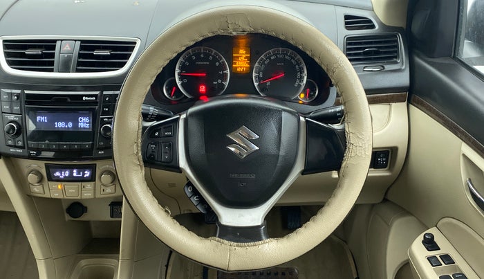 2016 Maruti Swift Dzire ZXI, Petrol, Manual, 69,802 km, Steering Wheel Close Up