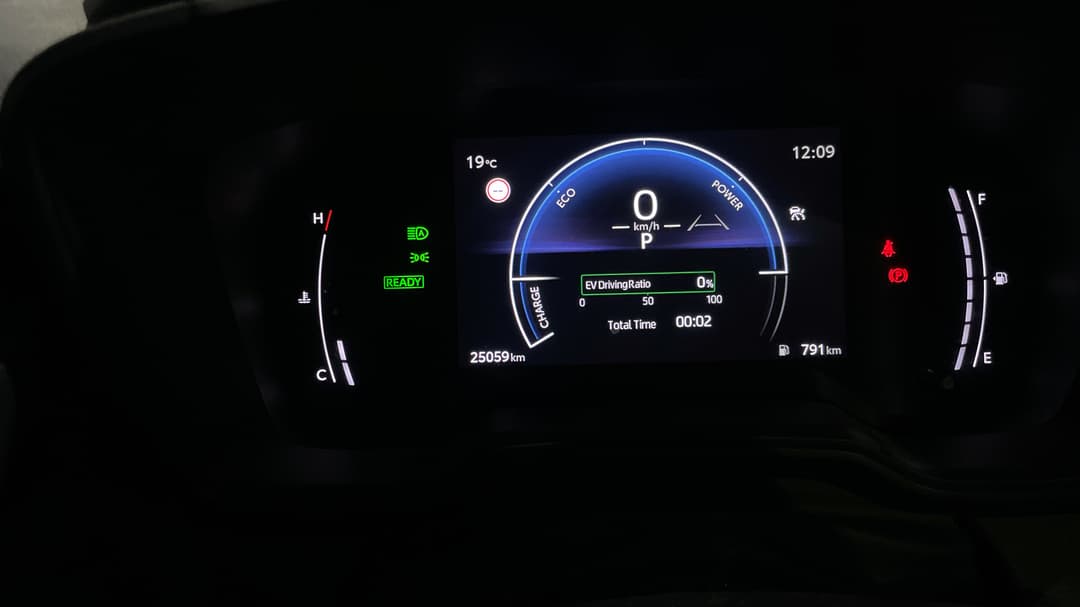 2024 Toyota Corolla Ascent Sport Hybrid, Automatic, 25059 km, Odometer View