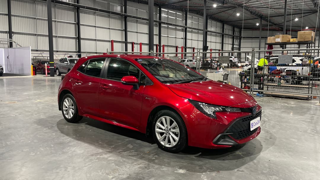 2024 Toyota Corolla Ascent Sport Hybrid, Automatic, 25059 km, Right Front Diagonal (45- Degree) View