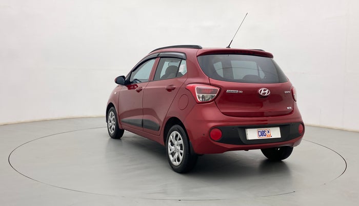 2017 Hyundai Grand i10 SPORTZ 1.2 KAPPA VTVT, Petrol, Manual, 36,621 km, Left Back Diagonal