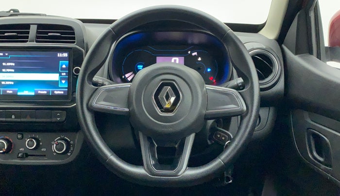 2022 Renault Kwid RXT 1.0 AMT, Petrol, Automatic, 12,028 km, Steering Wheel Close Up