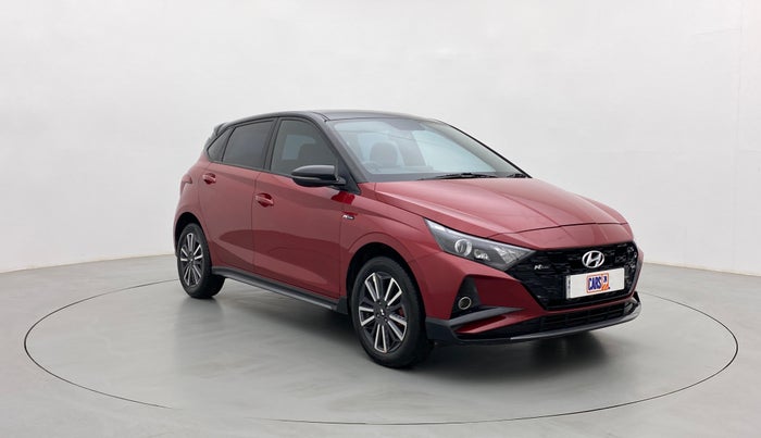 2022 Hyundai NEW I20 N LINE N8 1.0 TURBO GDI DCT DUAL TONE, Petrol, Automatic, 11,071 km, Right Front Diagonal