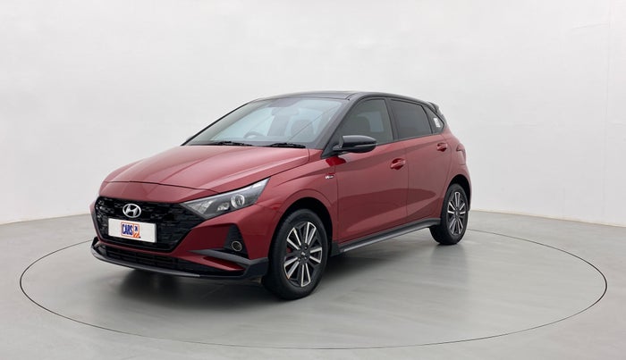 2022 Hyundai NEW I20 N LINE N8 1.0 TURBO GDI DCT DUAL TONE, Petrol, Automatic, 11,071 km, Left Front Diagonal