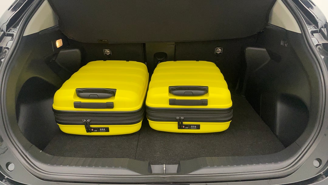 Boot Inside View with Luggage