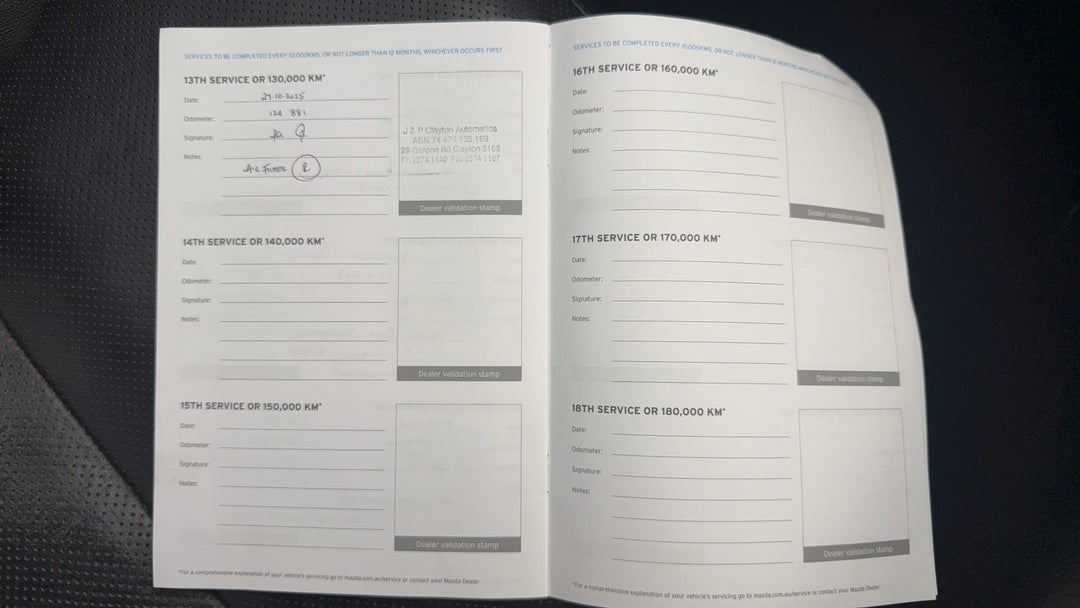 2016 Mazda CX-9 Touring (AWD), Automatic, 127346 km, Service History