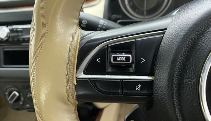 2019 Maruti Dzire VXI, Petrol, Manual, 86,535 km, Steering wheel - Sound system control not functional