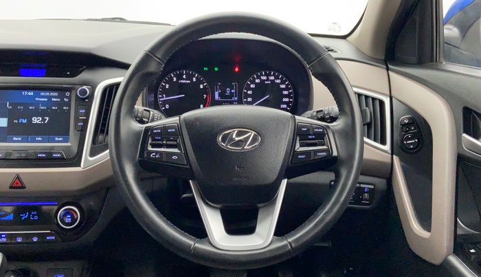 2019 Hyundai Creta 1.6 VTVT SX AUTO, Petrol, Automatic, 13,276 km, Steering Wheel Close Up