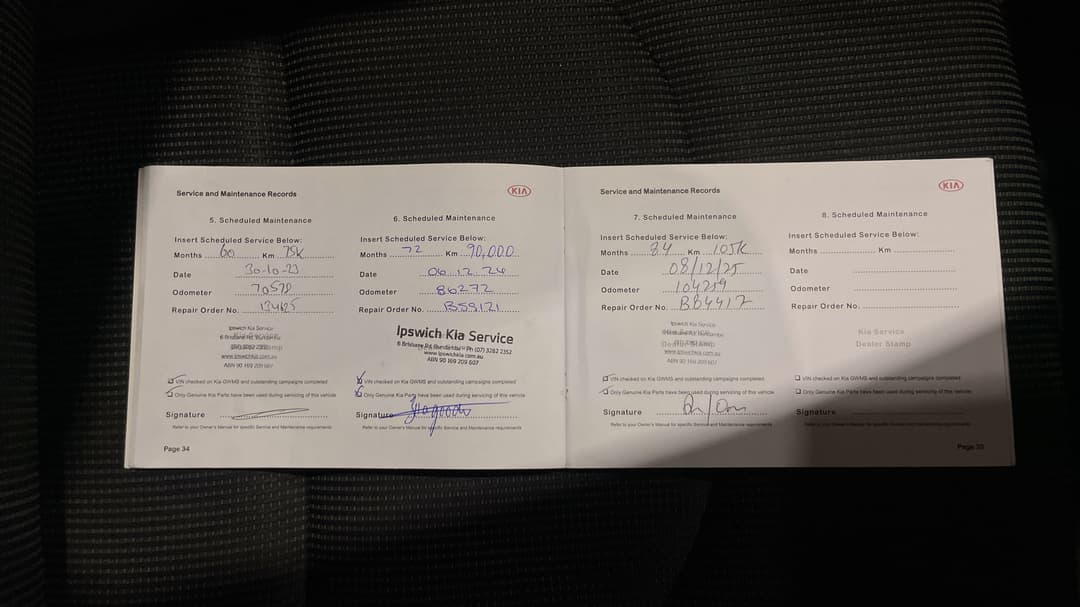 2019 Kia Cerato S, Automatic, 117790 km, Service History