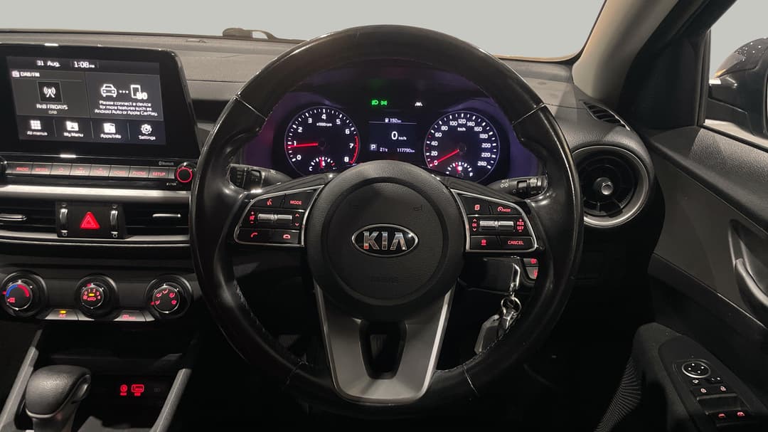 2019 Kia Cerato S, Automatic, 117790 km, Steering Wheel Close-up