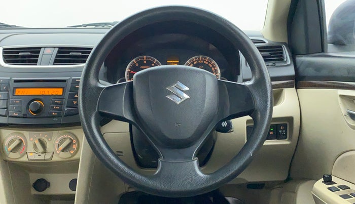 2014 Maruti Swift Dzire VDI BS IV, Diesel, Manual, 1,26,729 km, Steering Wheel Close Up