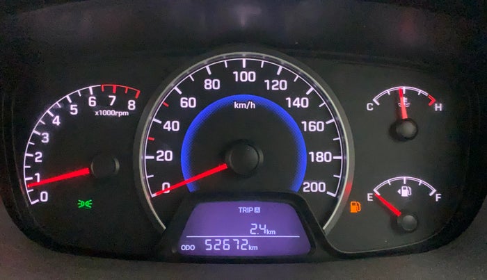 2015 Hyundai Grand i10 SPORTZ 1.2 KAPPA VTVT, Petrol, Manual, 52,672 km, Odometer Image