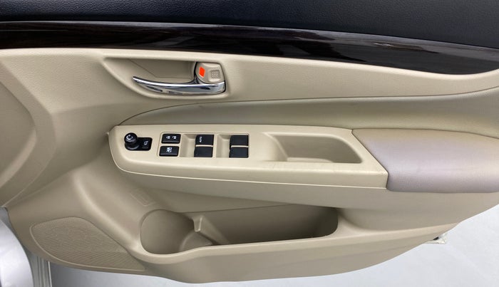2018 Maruti Ciaz ALPHA 1.4 VVT AMT, Petrol, Automatic, 24,798 km, Driver Side Door Panels Control