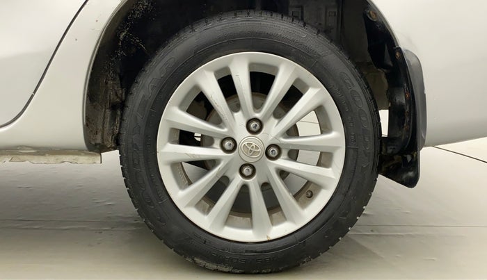 2011 Toyota Etios V, Petrol, Manual, 50,339 km, Left Rear Wheel