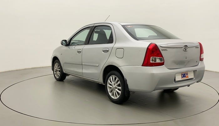 2011 Toyota Etios V, Petrol, Manual, 50,339 km, Left Back Diagonal