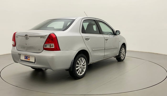 2011 Toyota Etios V, Petrol, Manual, 50,491 km, Right Back Diagonal