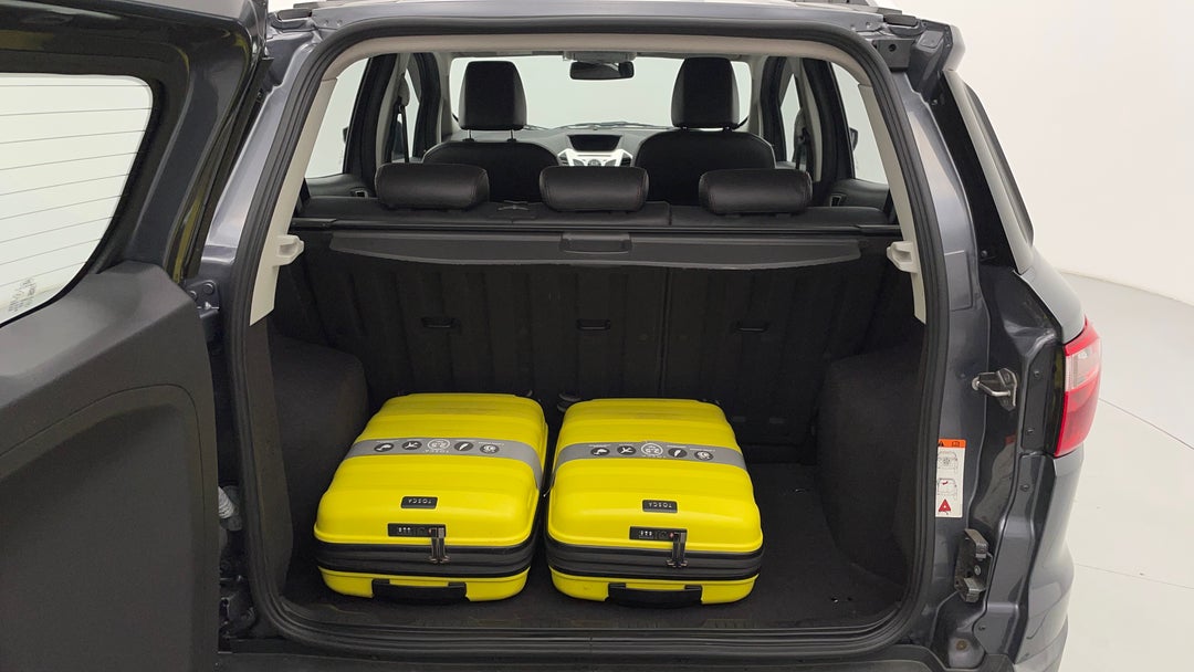 Boot Inside View with Luggage