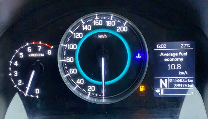 2017 Maruti IGNIS ZETA 1.2 K12 AMT, Petrol, Automatic, 29,099 km, Odometer Image