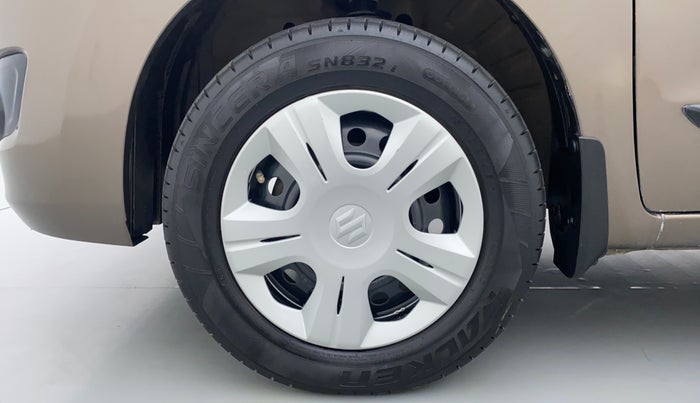 2017 Maruti Wagon R 1.0 VXI, Petrol, Manual, 47,534 km, Left Front Wheel