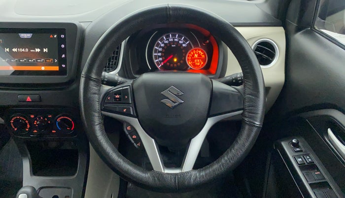 2020 Maruti New Wagon-R ZXI 1.2L AGS, Petrol, Automatic, 10,834 km, Steering Wheel Close Up