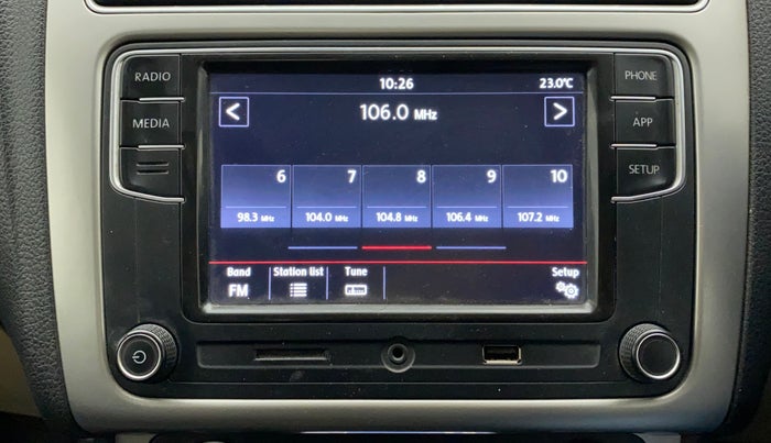 2018 Volkswagen Ameo HIGHLINE PLUS 1.0L 16 ALLOY, Petrol, Manual, 40,904 km, Infotainment System