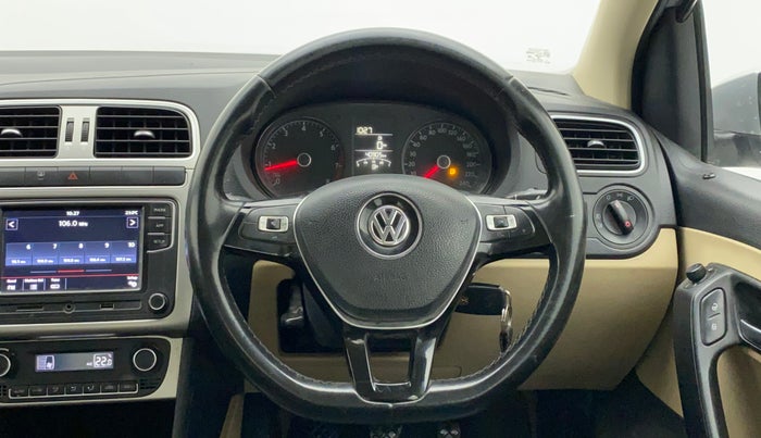 2018 Volkswagen Ameo HIGHLINE PLUS 1.0L 16 ALLOY, Petrol, Manual, 40,904 km, Steering Wheel Close Up