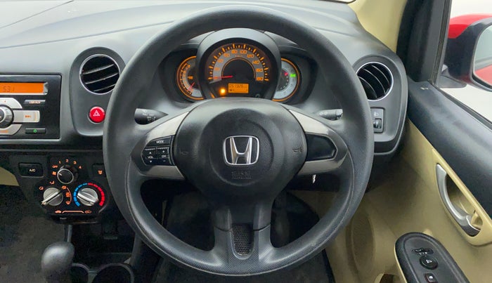 2014 Honda Brio 1.2 VX AT I VTEC, Petrol, Automatic, 51,388 km, Steering Wheel Close Up
