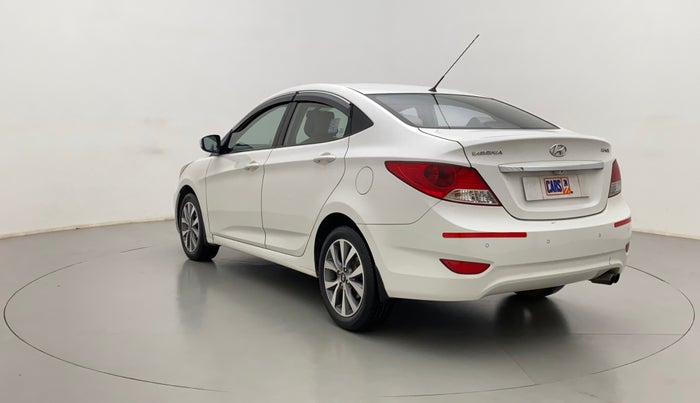 2014 Hyundai Verna FLUIDIC 1.6 SX CRDI, Diesel, Manual, 82,732 km, Left Back Diagonal