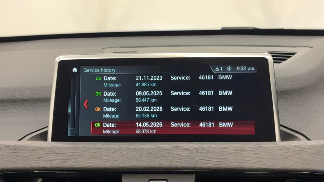 2018 BMW X1 xDrive 25i, Automatic, 68458 km, Service History