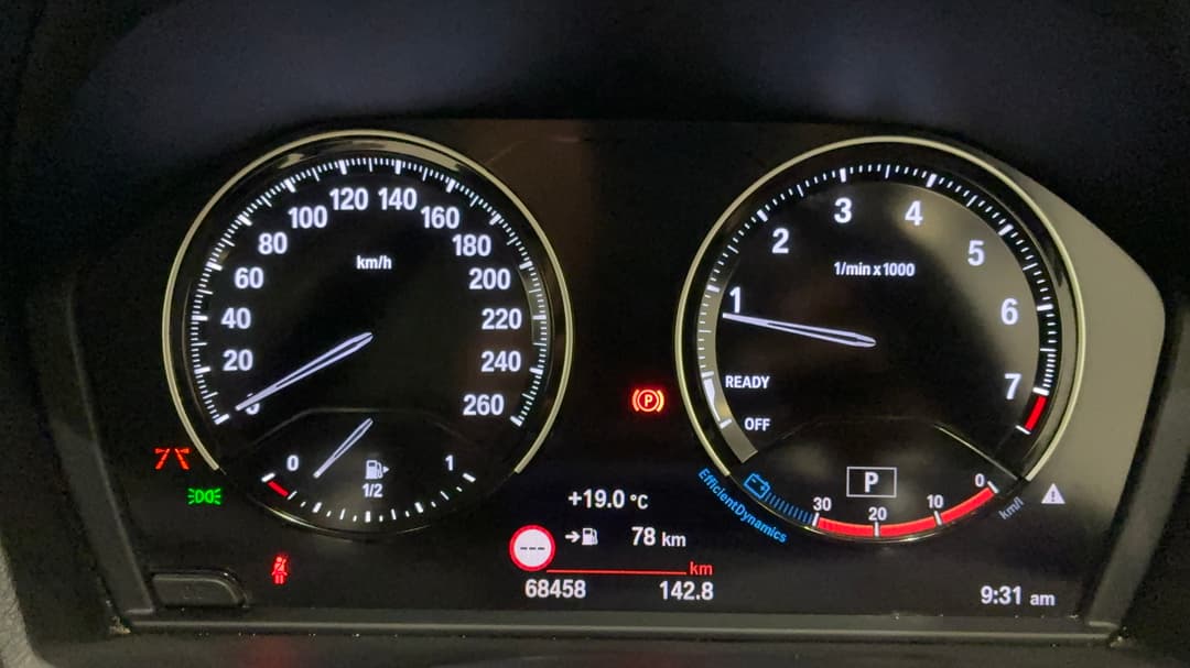 2018 BMW X1 xDrive 25i, Automatic, 68458 km, Odometer View