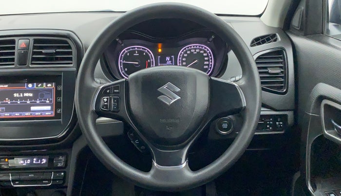 2018 Maruti Vitara Brezza ZDI PLUS AMT, Diesel, Automatic, 1,00,471 km, Steering Wheel Close Up