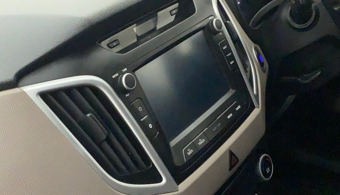 2018 Hyundai Creta SX AT 1.6 PETROL, Petrol, Automatic, 58,536 km, Infotainment system - GPS Card not working/missing