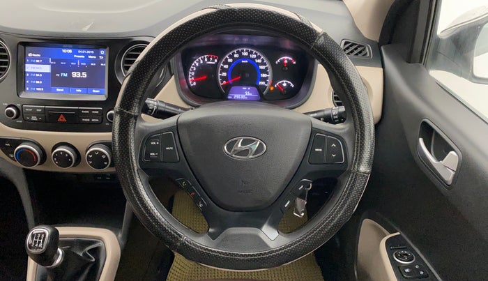 2018 Hyundai Grand i10 SPORTZ O 1.2, Petrol, Manual, 29,651 km, Steering Wheel Close Up