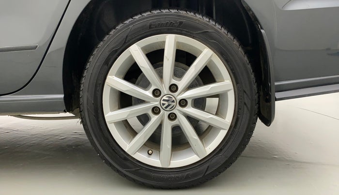 2018 Volkswagen Vento HIGHLINE PLUS 1.5 AT 16 ALLOY, Diesel, Automatic, 76,910 km, Left Rear Wheel