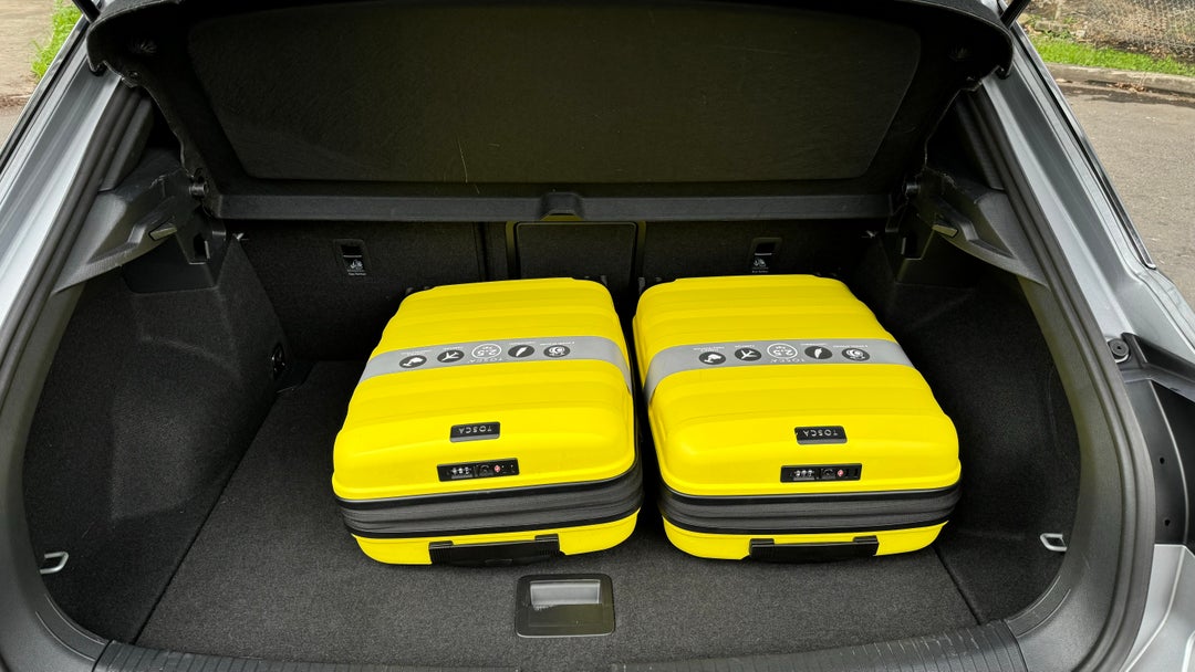 Boot Inside View with Luggage