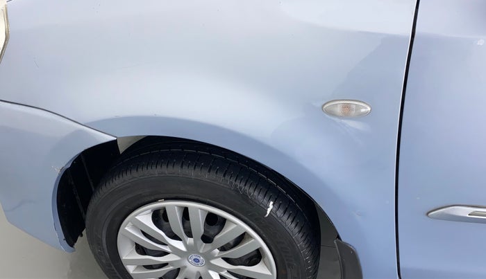 2011 Toyota Etios G, Petrol, Manual, 53,329 km, Left fender - Slightly dented