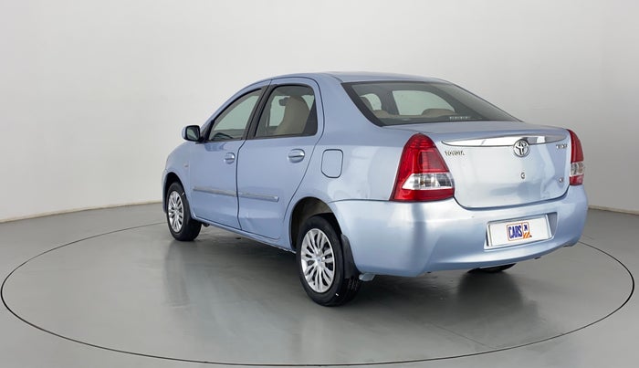 2011 Toyota Etios G, Petrol, Manual, 53,329 km, Left Back Diagonal