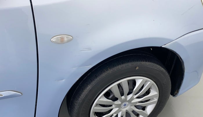 2011 Toyota Etios G, Petrol, Manual, 53,329 km, Right fender - Minor scratches
